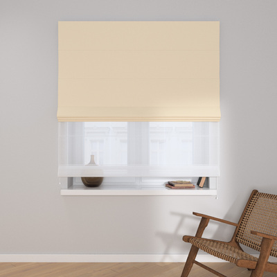 Foldegardin Duo med voile fra kollektionen Blackout FR Premium, Stof: 269-31