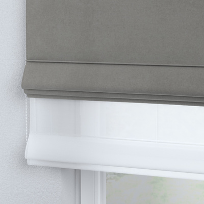 Voile and fabric roman blind (DUO II) in collection Rainbow Cream, fabric: 144-70
