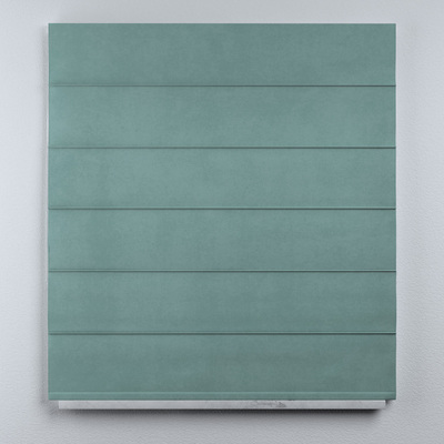 Voile and fabric roman blind (DUO II) in collection Rainbow Cream, fabric: 144-72