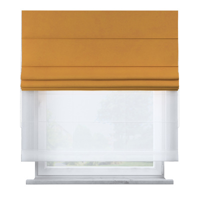 Voile and fabric roman blind (DUO II)