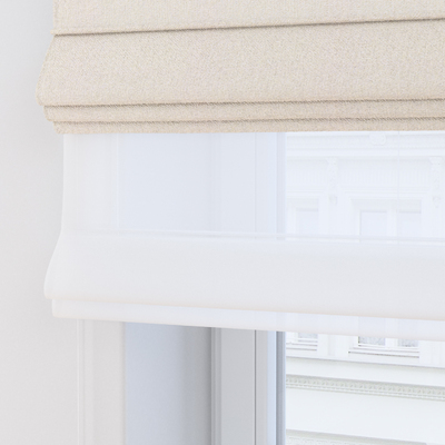 Duo med ensfarvet voile fra kolleksjonen Boucle Mist, Stoffets bredde: 145-42