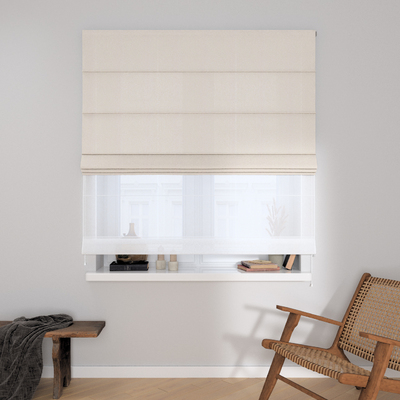 Duo med ensfarvet voile fra kolleksjonen Boucle Mist, Stoffets bredde: 145-42