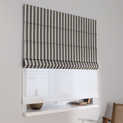 Foldegardin Duo med voile