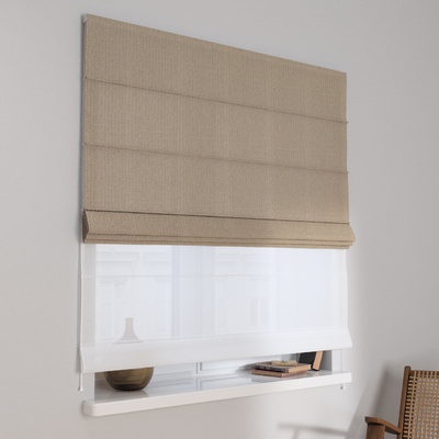 Double layered Roman blind DUO