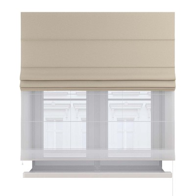 Hissgardin Duo II i kollektionen Hemp Blend, Tyg: 159-34