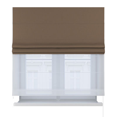 Foldegardin Duo med voile fra kollektionen Blackout Double, Stof: 272-05