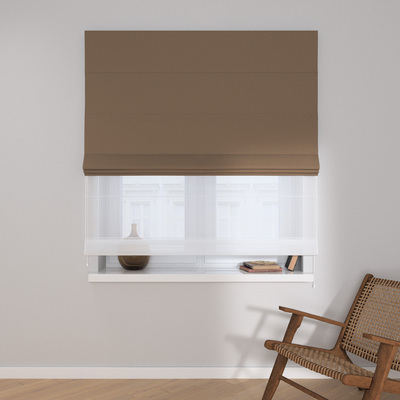 Foldegardin Duo med voile fra kollektionen Blackout Double, Stof: 272-05