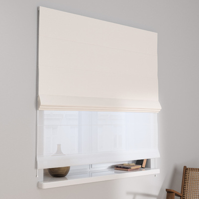 Foldegardin Duo med voile