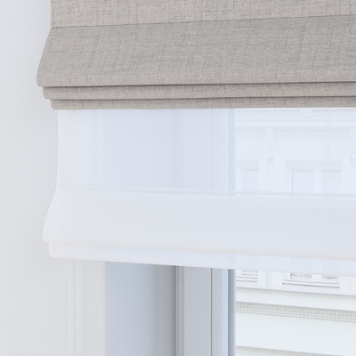 Roleta rzymska dzień noc Duo w kolekcji Blackout Soft, tkanina: 269-35