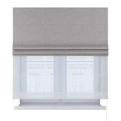 Roleta rzymska dzień noc Duo w kolekcji Blackout Soft, tkanina: 269-35