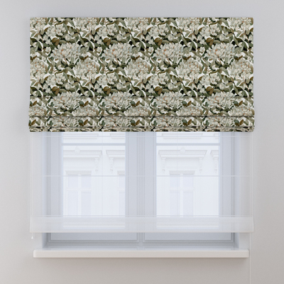 Foldegardin Duo med voile fra kollektionen Botanic Viscose, Stof: 145-20