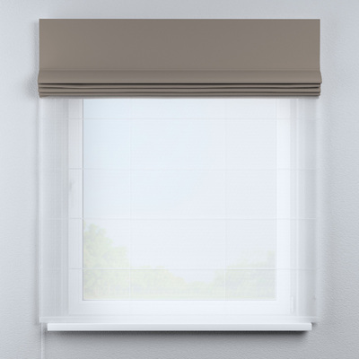 Double layered Roman blind DUO in collection Dimout, fabric: 269-70