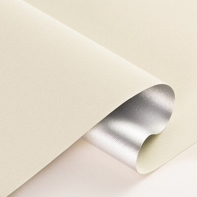 Rullegardiner - Blackout Silver 052 fra kolleksjonen Rullegardiner - Blackout Silver, Stoffets bredde: 052