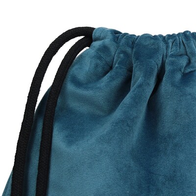 Plecak- worek Velvet 40 x 43 cm w kolekcji Velvet, tkanina: 704-16