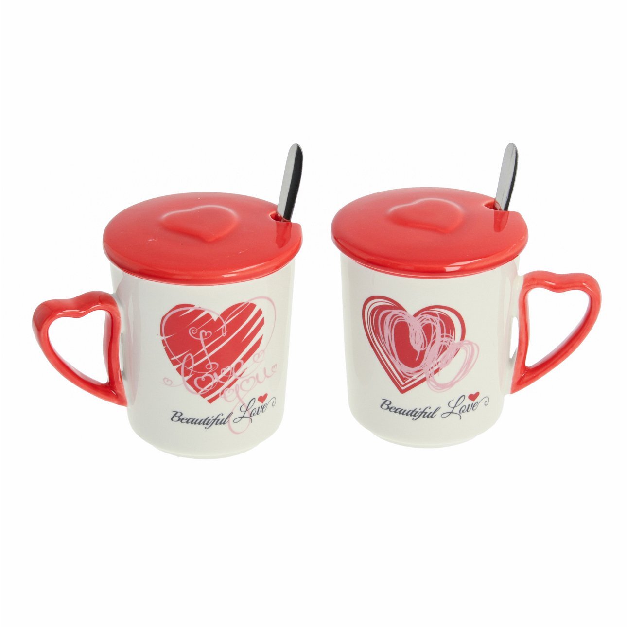 Dekoria Set van twee mokken Schone Liefde II 350 ml