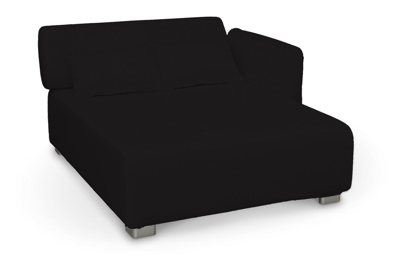 Dekoria Bezug für Mysinge Sessel, Kollektion Cotton Panama, schwarz