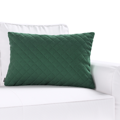 Pudebetræk quiltet velour 60 x 40 cm 60 x 40 cm fra kollektionen Velvet, Stof: 704-25
