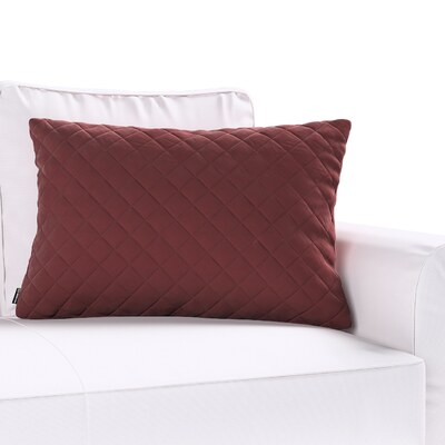 Pudebetræk quiltet velour 60 x 40 cm 60 x 40 cm fra kollektionen Velvet, Stof: 704-37