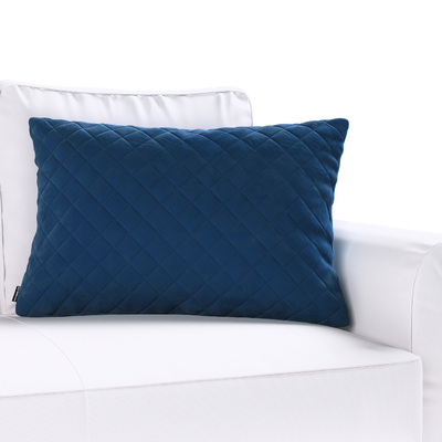 Pudebetræk quiltet velour 60 x 40 cm 60 x 40 cm fra kollektionen Velvet, Stof: 704-29