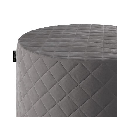 Quilted pouf seat Velvet