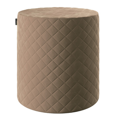 Quilted pouf seat Velvet