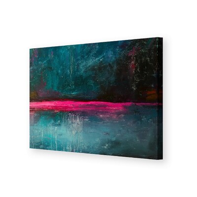 Obraz na płótnie Expression Pink II 35 x 50 cm