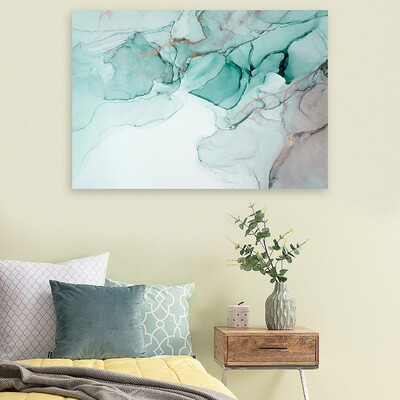 Leinwandbild Subtle Sage Art 35 x 50 cm