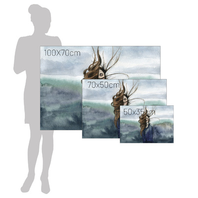 Obraz na plátně Wind 100 x 70 cm
