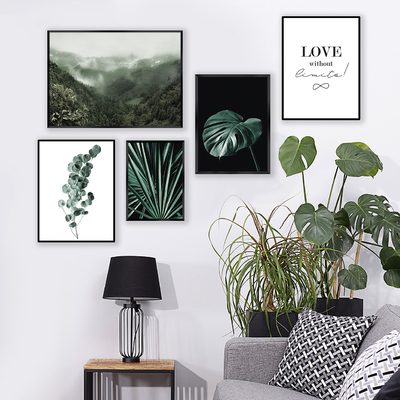Poster Eucalyptus Emerald Green 40 x 50 cm