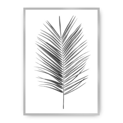 Plakát Palm Leaf Green 30 x 40 cm