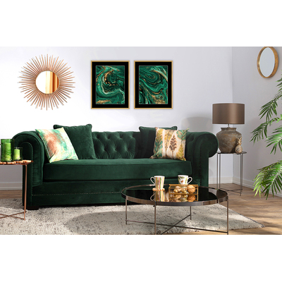Obraz Abstract Green&Gold II 40 x 50 cm 40 x 50cm