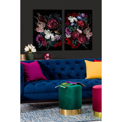 Obraz na plátně Flowers I 70 x 100 cm