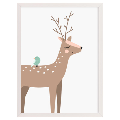 Bild Forest Friends deer 30x40cm