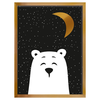 Obrazek Funny Band bear 30x40cm