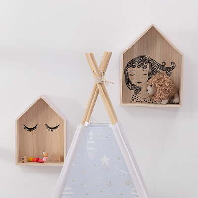 Lovely House pink lentyna 49cm 37x14x49cm