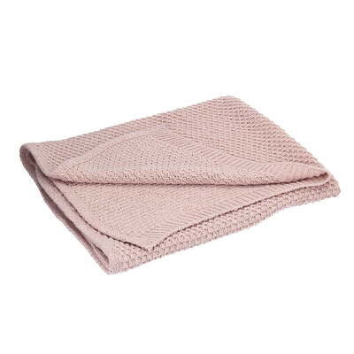 Kuscheldecke Wooly pink