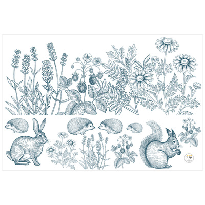 Aufkleber-Set  On The Meadow