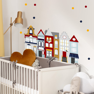 Sada samolepek Mini Dots intense tone
