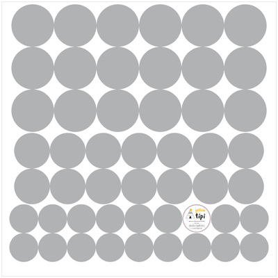 Mini Dots gray tone rinkinys