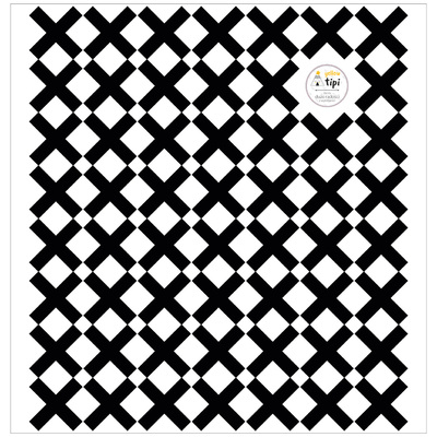 Aufkleber-Set Mini Cross black
