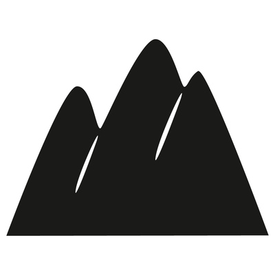Tafelaufkleber Mountains