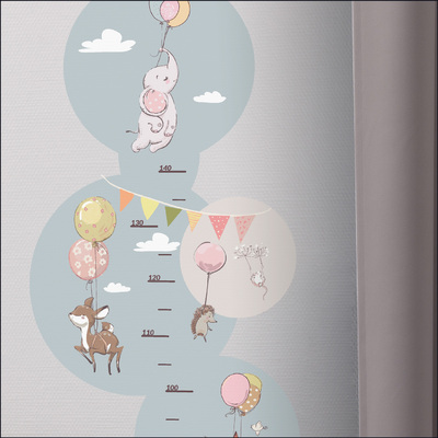 Naklejka miarka Bubble Dreams 150 x 80 cm