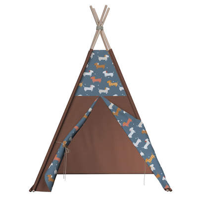 Tipi-Zelt 110x110x155cm von der Kollektion Magic Collection, Stoff: 500-47