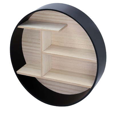 Ring black lentyna