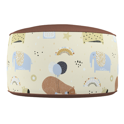 Dvoubarevný puf Coli 50x25cm 50x25 cm v kolekci Magic Collection, látka: 500-46