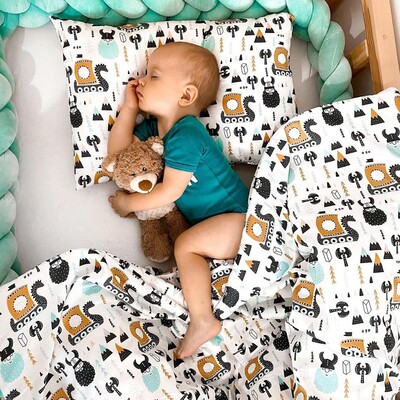 Povlečení s výplní 80x100 v kolekci Sweet Dreams, látka: 500-37