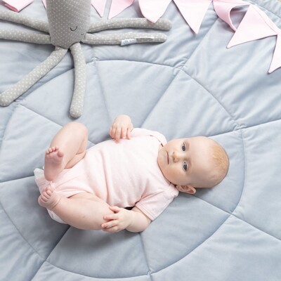 Apvalus kilimėlis 130cm kolekcijoje Posh Velvet, audinys: 704-15
