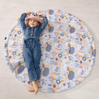 Apvalus kilimėlis 130cm kolekcijoje Posh Velvet, audinys: 704-15
