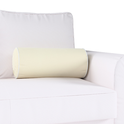 Bolster cushion with pleasts and piping  in collection Velvet, fabric: 704-36