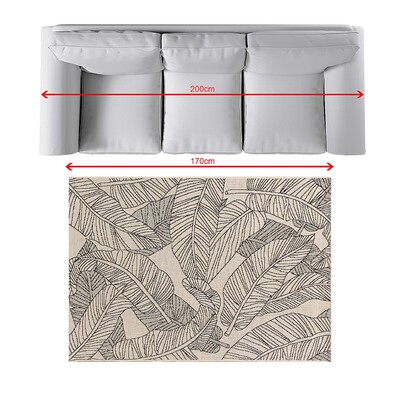 Dywan Cottage beige/black 120x170cm